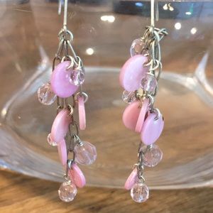 Pink dangle Earrings